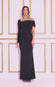 One Shoulder Scuba Maxi Dress DR3653