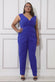 Plus Bardot Scuba Jumpsuit TR113P