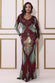 Contrast Sequin Long Sleeve Maxi Dress DR3475