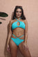 Criss Cross Keyhole Bikini SW8