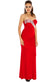 Diamante Glam Maxi Dress D1697C