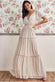 Polka Dot Tiered Chiffon Maxi Dress DR3278