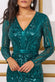 Embroidered Sequin Maxi Dress DR1163QZ