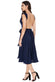 Soft Touch Multi Way Open Back Midi Dress DR1314D