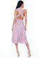 Soft Touch Multi Way Open Back Midi Dress DR1314D