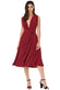 Soft Touch Multi Way Open Back Midi Dress DR1314D