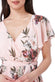 Floral Print Midi Dress With Flutter Sleeves DR1641BB