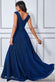 Wrap Bodice Sleeveless Lurex Maxi Dress With Split DR1886