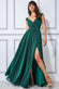 Wrap Bodice Sleeveless Lurex Maxi Dress With Split DR1886
