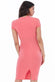Heart Neck Midi Dress DR1894