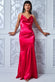 Vicky Pattison – Cowl Neck With Strappy Back Satin Maxi Dress DR2113VP