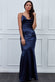 Vicky Pattison – Cowl Neck With Strappy Back Satin Maxi Dress DR2113VP