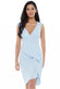 Folded Peplum Midi Dress DR2204