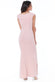 Wrap Lace Bodice Maxi Dress DR2240