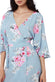 Wrap Over Kimono Midi Dress DR2257