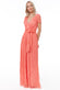 Scalloped Hem Lace Maxi Dress DR2278
