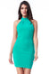 High Neck Open Back Midi Dress DR2295