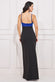 Front Bow Tie Maxi Dress DR2320