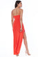 Colour Block Maxi Dress DR2326