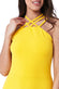 Criss Cross Strap Halter Neck Midi Dress DR2330