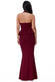 Peplum Halter Neck Maxi With Diamante Buckle DR2345