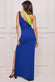 Cut Out One Shoulder Maxi Dress DR2349