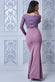 Scalloped Lace & Scuba Maxi Dress DR2449C