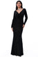 Velvet Stripe Maxi Dress DR2460