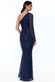 One Shoulder Hanging Sequin Maxi Dress DR2532
