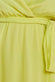 Midi Flutter Sleeve Dress With Elastic Waistband DR2555P