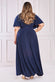 Wrap Front Maxi With Flutter Sleeves DR2565P