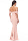 Cowl Neck Off The Shoulder Maxi Dress DR2690