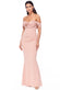 Cowl Neck Off The Shoulder Maxi Dress DR2690