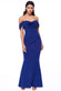 Cowl Neck Off The Shoulder Maxi Dress DR2690
