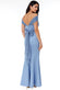 Boob Tube Tulle Neck Maxi Dress DR2732