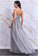 Danaya Halter Neck Sequin Open Back Occasion Dress DR2777