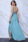 Double Split Grecian Maxi Dress DR2813