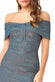 Bardot Bow Detail Midi Dress DR2821