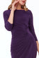 Star Bust Gathers From Waist Midi Dress DR3025