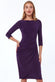 Star Bust Gathers From Waist Midi Dress DR3025