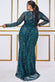 Plus Spread On Sequin Maxi Dress DR3029AP