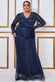 Plus Spread On Sequin Maxi Dress DR3029AP