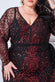 Plus Spread On Sequin Maxi Dress DR3029AP