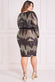 Long Sleeve Sequin Party Midi Dress DR3038P