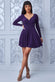 Wrap Style Midi Dress DR3039