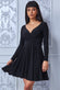 Wrap Style Midi Dress DR3039