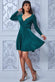 Wrap Style Midi Dress DR3039