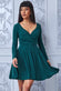 Wrap Style Midi Dress DR3039