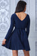Wrap Style Midi Dress DR3039