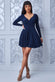Wrap Style Midi Dress DR3039